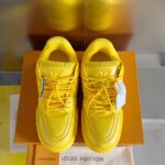 Louis Vuitton Trainer Maxi  Leather Yellow