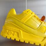 Louis Vuitton Trainer Maxi  Leather Yellow