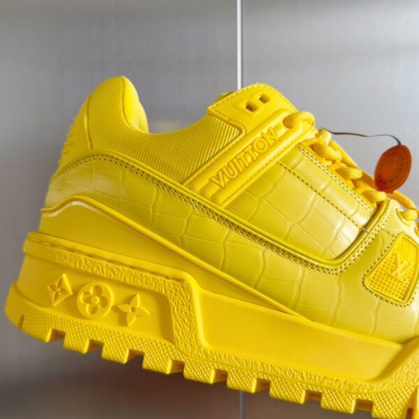 Louis Vuitton Trainer Maxi  Leather Yellow