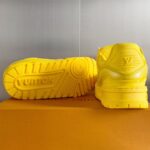 Louis Vuitton Trainer Maxi  Leather Yellow