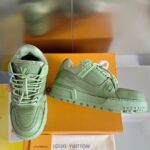 Louis Vuitton Trainer Maxi  Leather Bean Green