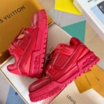 Louis Vuitton Trainer Maxi  Leather Red