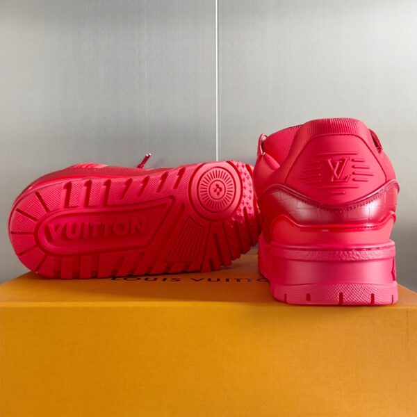 Louis Vuitton Trainer Maxi  Leather Red