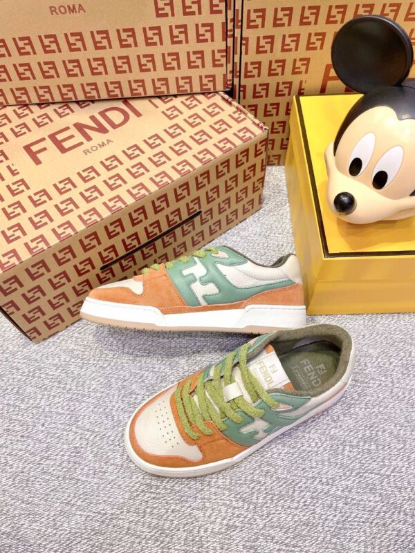 Fendi FD match Orange and Green