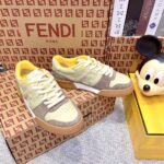 Fendi FD match Brown and Yellow