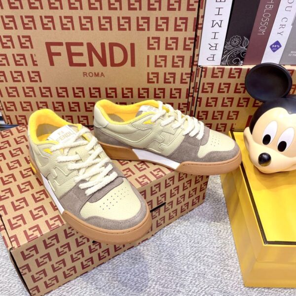 Fendi FD match Brown and Yellow