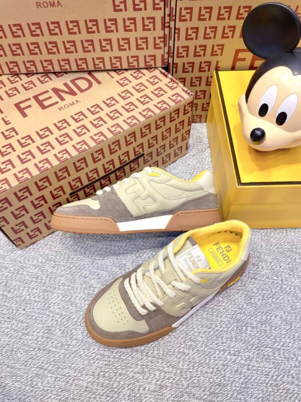 Fendi FD match Brown and Yellow