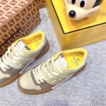Fendi FD match Brown and Yellow