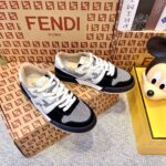 Fendi FD match Black and White Grid