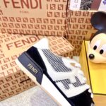 Fendi FD match Black and White Grid