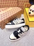Fendi FD match Thick Sole Black and White