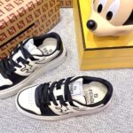 Fendi FD match Thick Sole Black and White