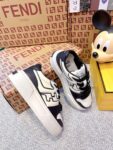 Fendi FD match Thick Sole Black and White