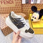 Fendi   FD match Thick Sole Brown and Black
