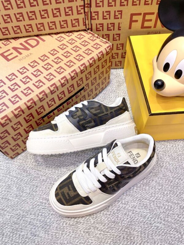Fendi   FD match Thick Sole Brown and Black