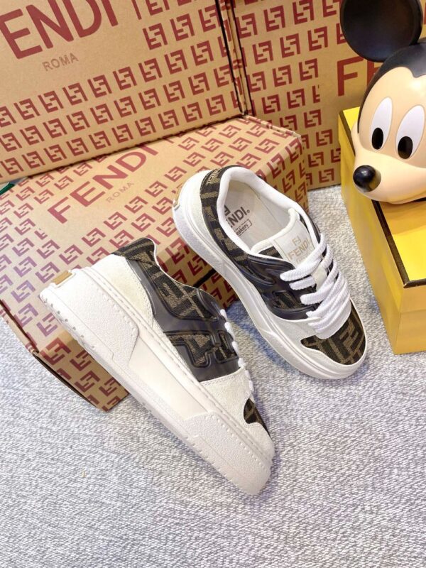 Fendi   FD match Thick Sole Brown and Black