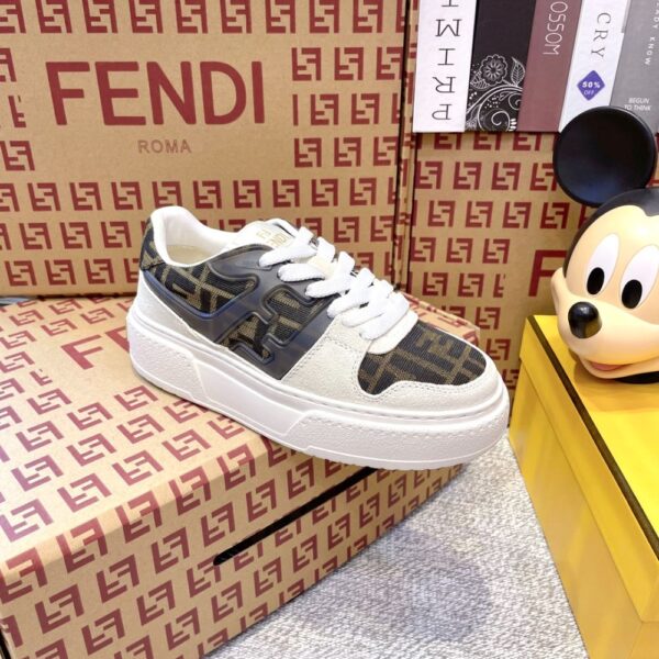 Fendi   FD match Thick Sole Brown and Black