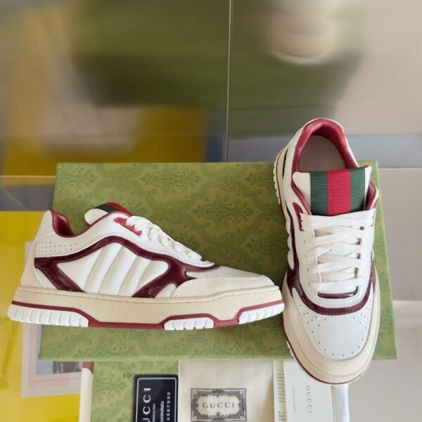 Gucci Re-Web 24ss  White and  Red