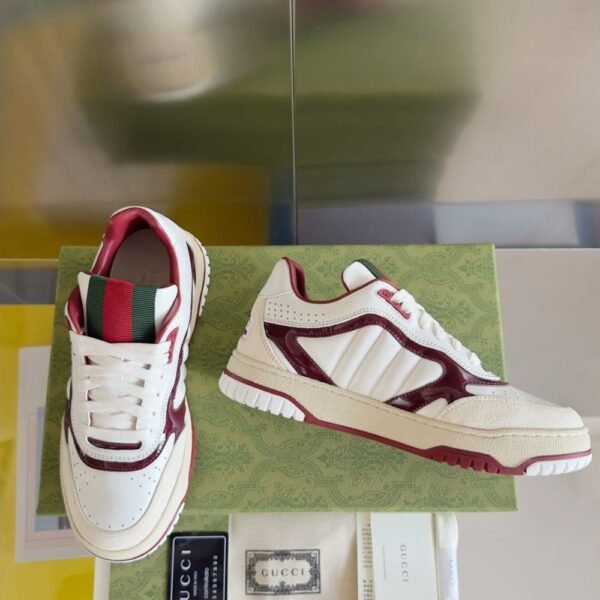 Gucci Re-Web 24ss  White and  Red
