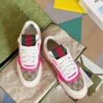 Gucci Re-Web 24ss  White and GG Pink