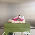 Gucci Re-Web 24ss  White and GG Pink
