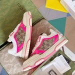Gucci Re-Web 24ss  White and GG Pink