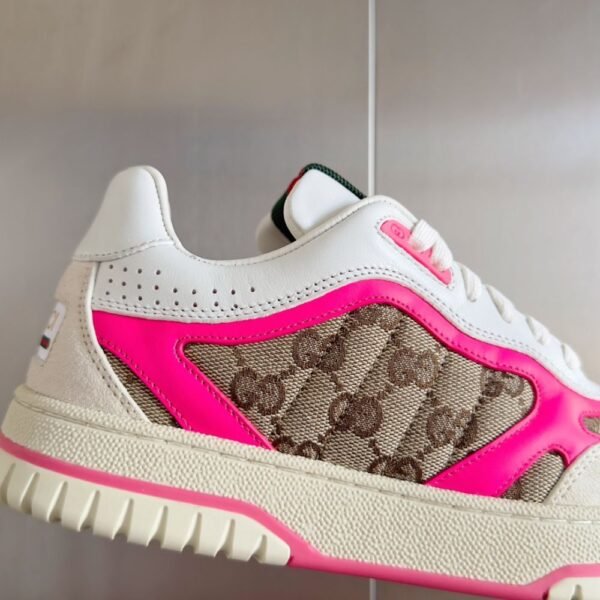 Gucci Re-Web 24ss  White and GG Pink