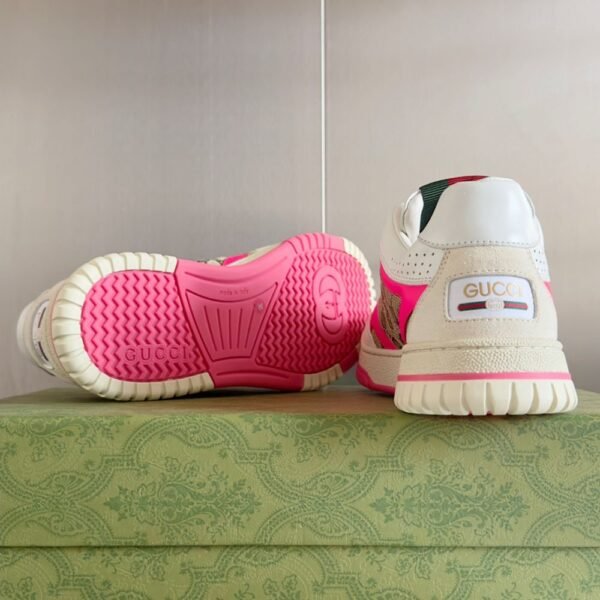 Gucci Re-Web 24ss  White and GG Pink