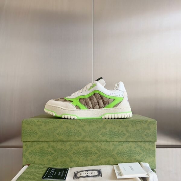 Gucci Re-Web 24ss  White and GG Green