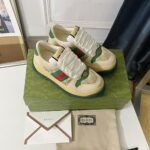 Gucci Screener Red Beige and Green