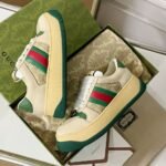 Gucci Screener Red Beige and Green