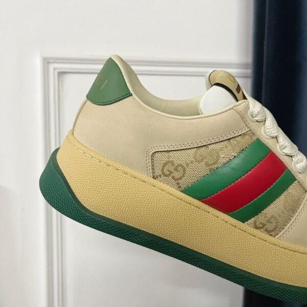 Gucci Screener Red Beige and Green