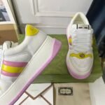 Gucci Screener Pink White and Yellow