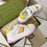 Gucci Screener Pink White and Yellow