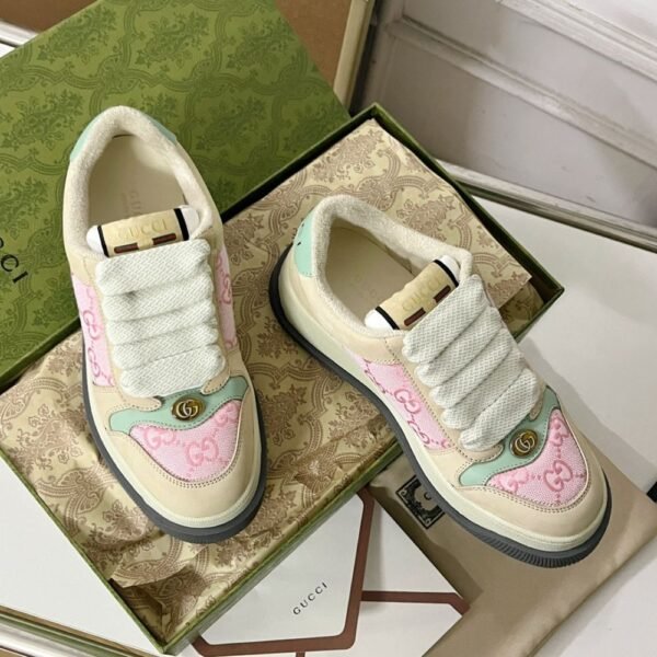 Gucci Screener  Pink and Green