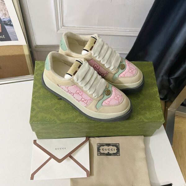 Gucci Screener  Pink and Green