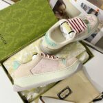 Gucci Screener  Pink and Grey