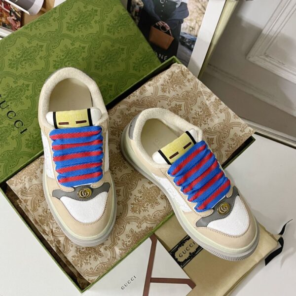 Gucci Screener  Pink and Beige