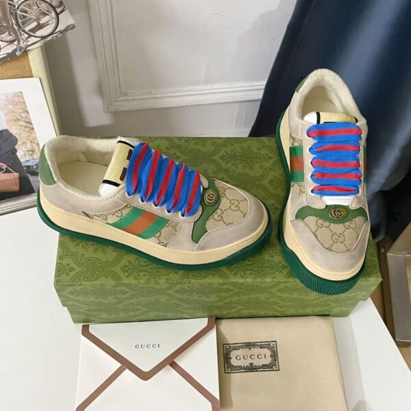 Gucci Screener  Beige and Green