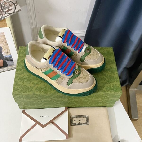 Gucci Screener  Beige and Green