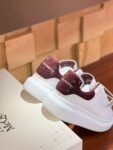Alexander Mcqueen  Diamond White Deep Red