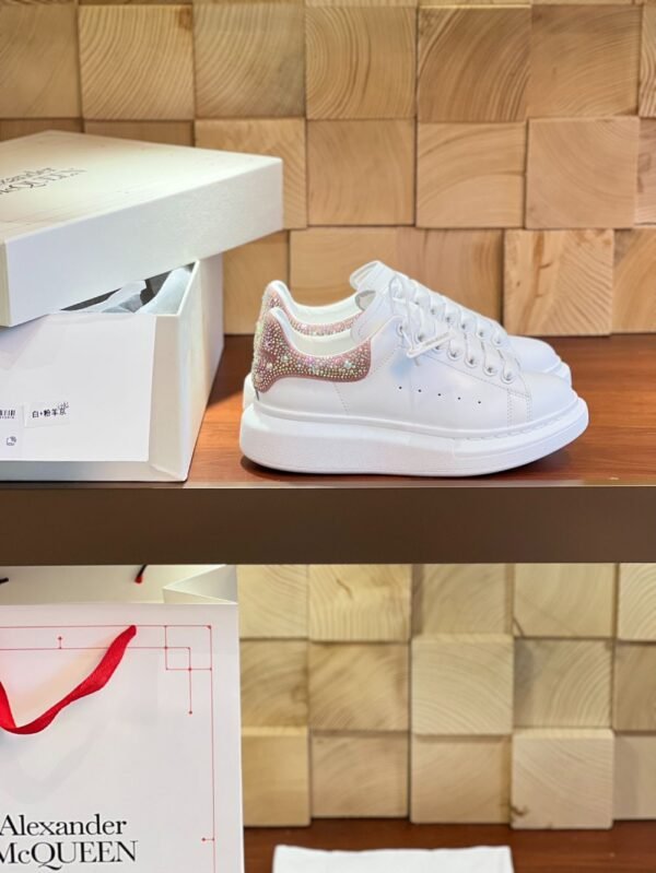 Alexander Mcqueen  Diamond White Pink