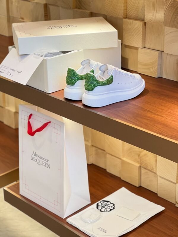 Alexander Mcqueen  Diamond White Green