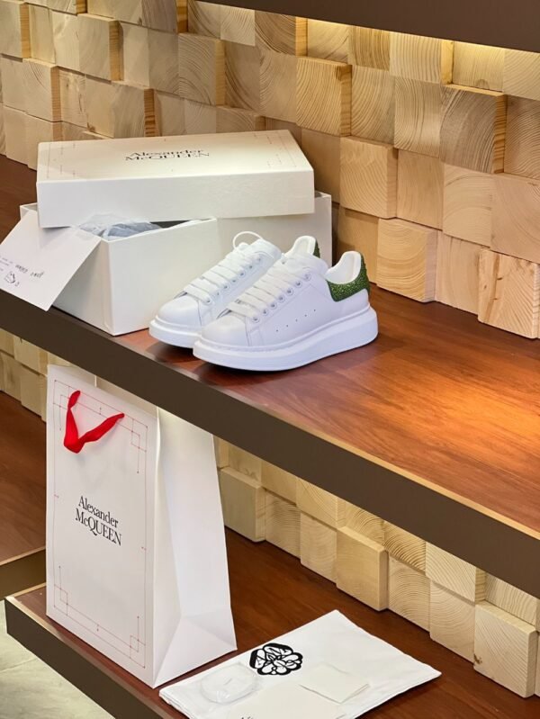 Alexander Mcqueen  Diamond White Green