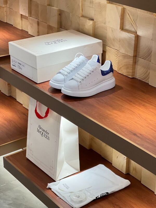 Alexander Mcqueen  Diamond White Blue Gradient