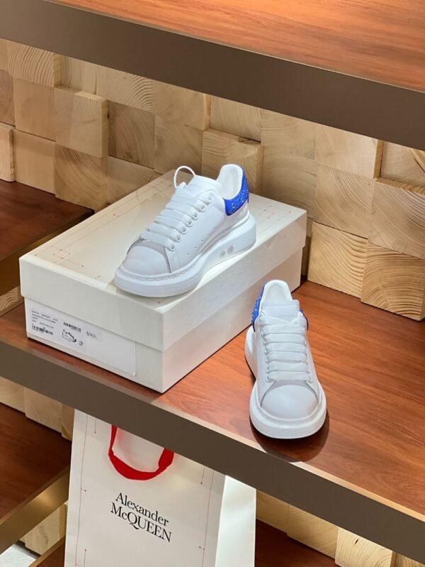 Alexander Mcqueen  Diamond White Blue Gradient