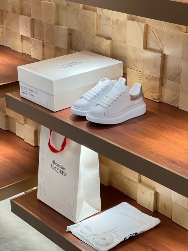 Alexander Mcqueen  Diamond White Color Gradient