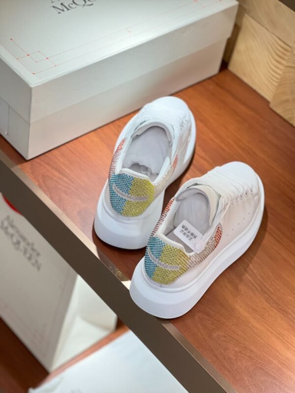 Alexander Mcqueen  Diamond White Color Gradient