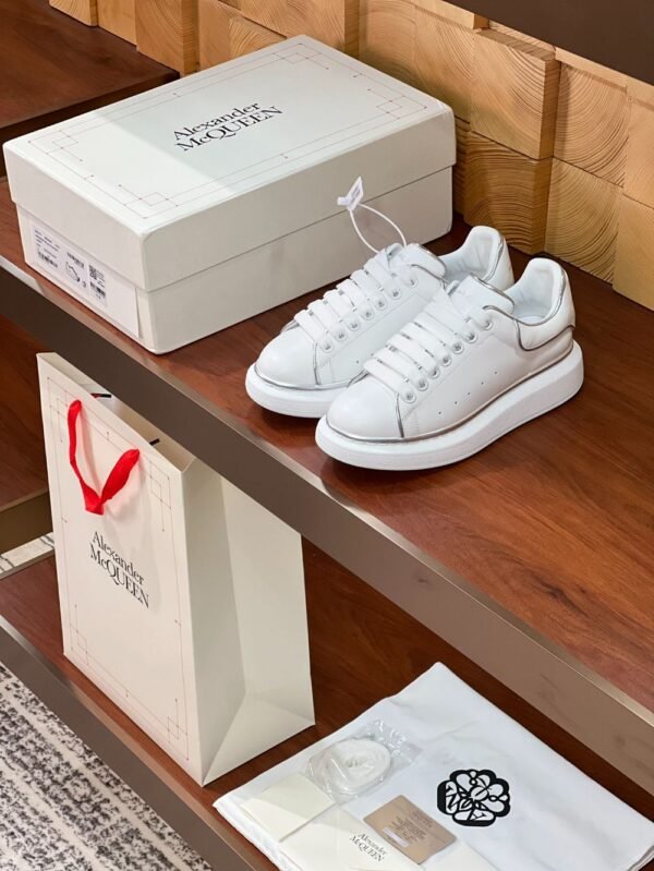 Alexander Mcqueen  24ss White Sliverstrip