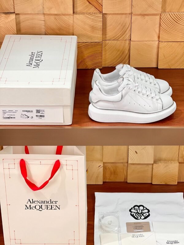 Alexander Mcqueen  24ss White Sliverstrip